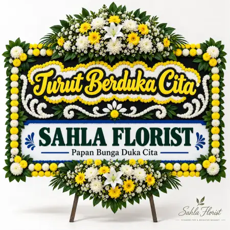 Papan Bunga Duka Tanggamus